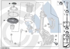 Ремкомплект опорного подшипника
