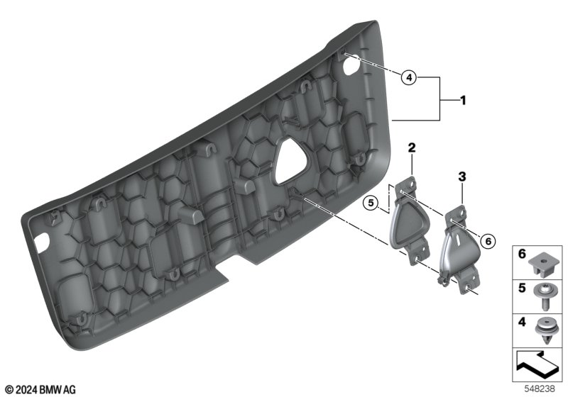 облицовка багажной двери