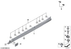 Накладка порог / арка колеса