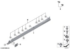 Накладка порог / арка колеса