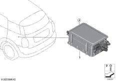 ЭБУ блока комфортной зарядки KLE