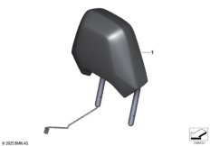 Подголовник спорт.сиден.M Individual