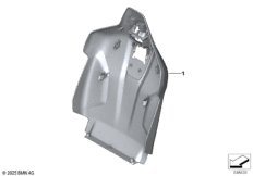 Накладка задн.пан.спинки сид.Individual