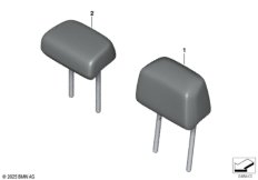 Подголовник Individual Зд кожа