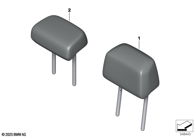 Подголовник Individual Зд кожа
