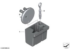 Комплект для ремонта прокола шины Plus