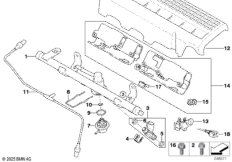 Топливопровод-форсунка