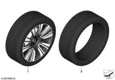 Комплек. колесо с зимн. шиной, стиль 823