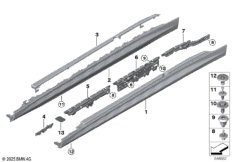 Накладка порог / арка колеса