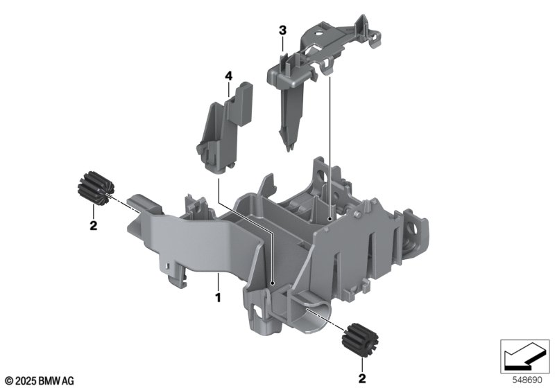 Кронштейн ЭБУ