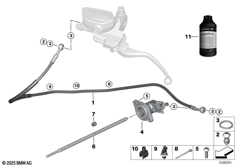 Привод управления сцеплением
