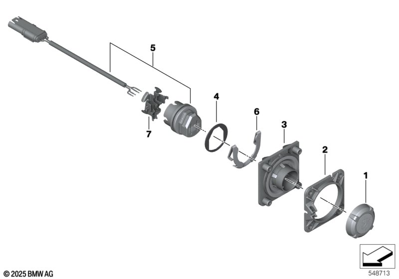 Соединительный провод для кофра/топкейса