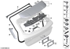 Багажная дверь, дополнительные элементы