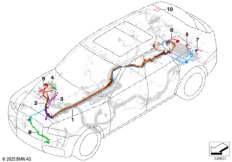Провод батареи/кабель на массу
