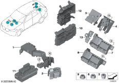 Токораспределитель/распределитель B+