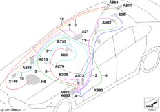 Рем.кабель осн.жгута проводов экранир.