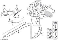 Контур сист.охлаждения в/вольтн.системы