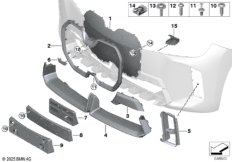 Облицовка M, декор.элементы Пд