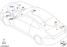 Кабель питания, основной жгут проводов
