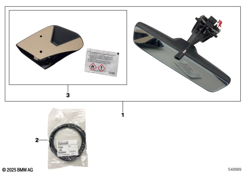 Внутрен. зеркало заднего вида с камерой