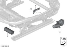 Сиденье Пд, э/оборудование и приводы