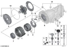Статор ротор. преобр. 8P80(X)PH-8P100XPH