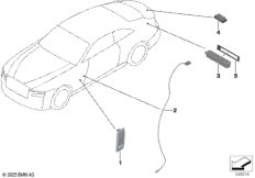 Дополн.указатель поворота/светил.снаружи