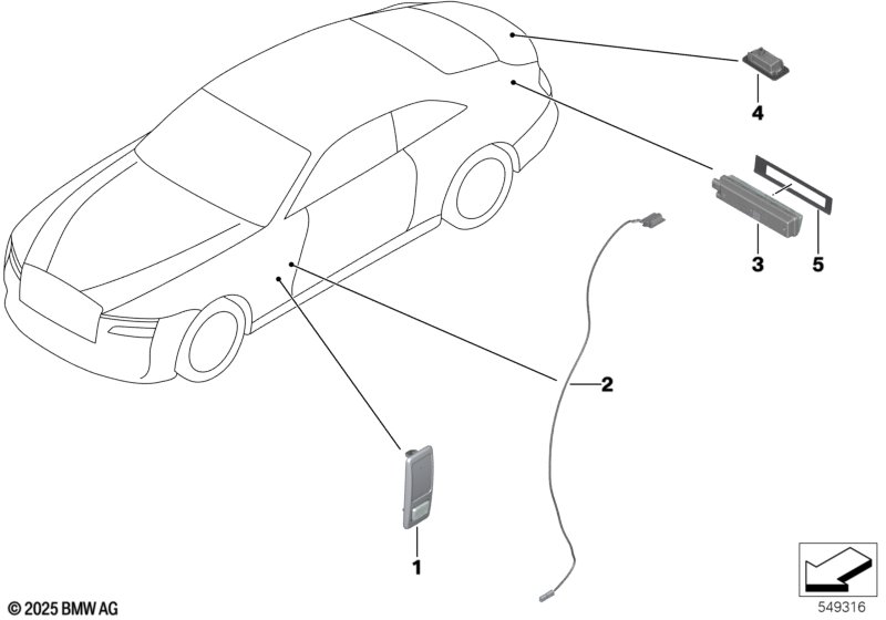 Дополн.указатель поворота/светил.снаружи
