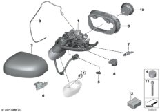 наружное зеркало заднего вида