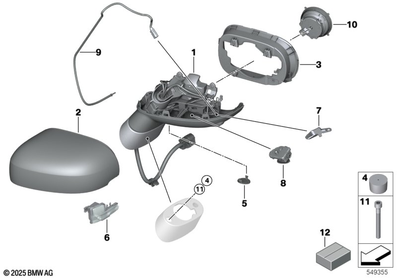 наружное зеркало заднего вида