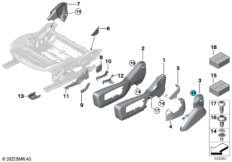 Сиденье Пд накладки сиденья