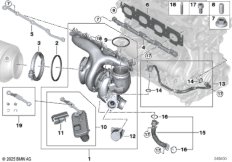 Турбонагнетатель со смазкой