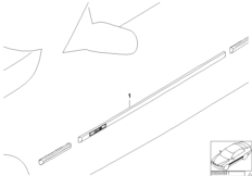 Доосн. защитной планкой двери в M-стиле