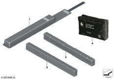 Знак аварийной остановки/аптечка/подушка