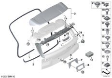 Дополнительные элементы багажной двери