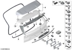 Дополнительные элементы багажной двери
