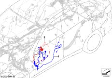 Жгут проводов двери