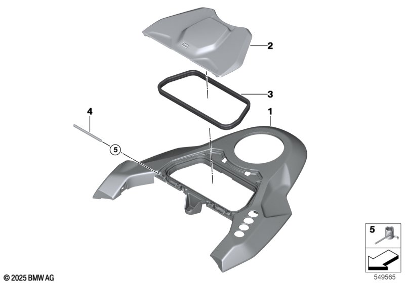 Кожух топливного бака Ср