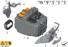 Высоковольтная батарея, CCU