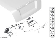 Багажная дверь/система запирания