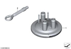 Комплект для ремонта прокола шины Plus