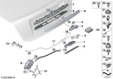 Система замков багажной двери