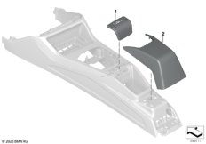 Доп.элементы Individual центр.консоли