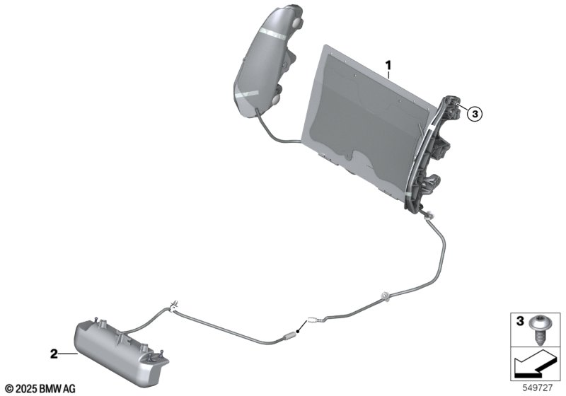 Переднее сиденье, функции комфорта