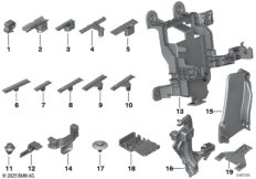 Различные держатели провода