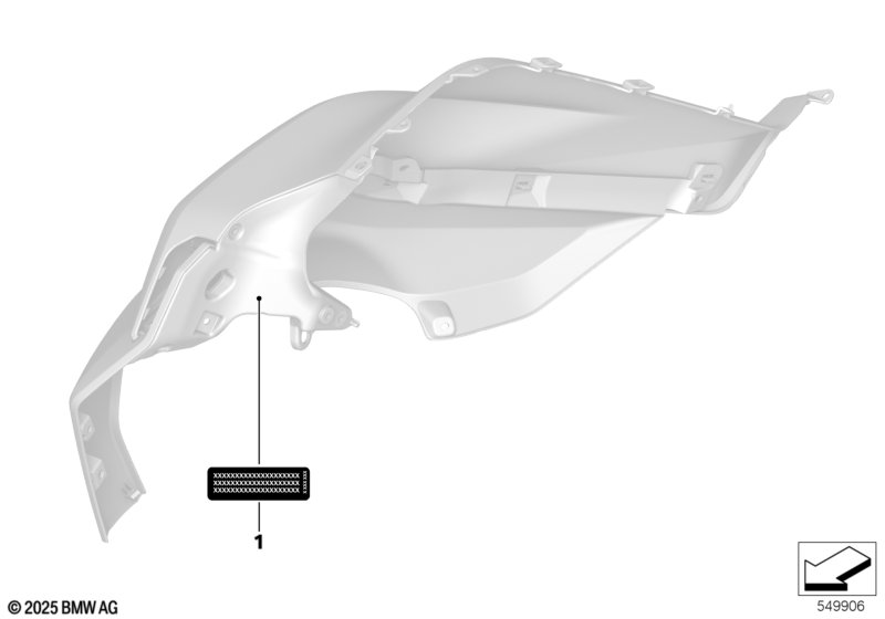 Предупреждающая табличка на балку