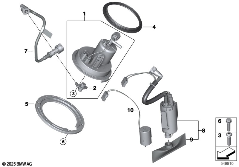 Топливный насос/фильтр