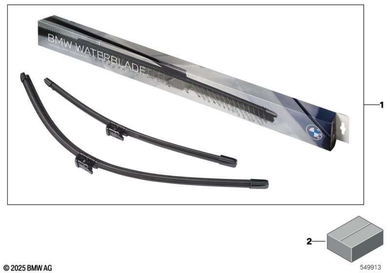 BMW щетки стеклоочистителя WaterBlade