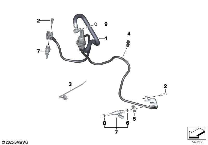 Форсунки и трубопроводы