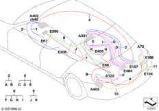 Рем. кабель осн. жгута проводов антенны